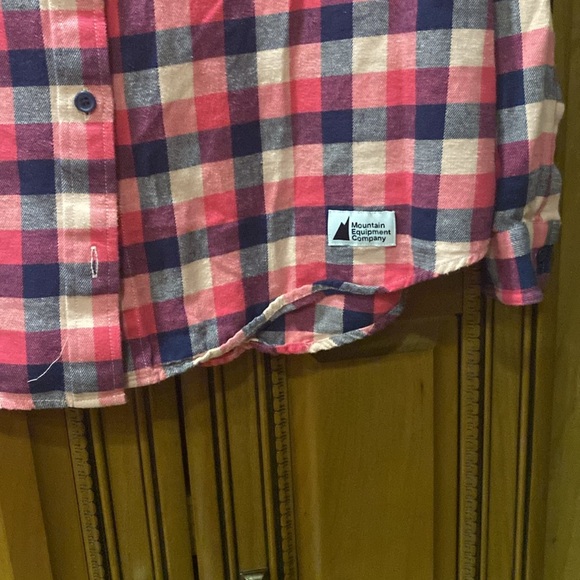 Mountain Equipment Coop (MEC) Great Outdoors Flannel Shirt Size Large - Picture 7 of 13